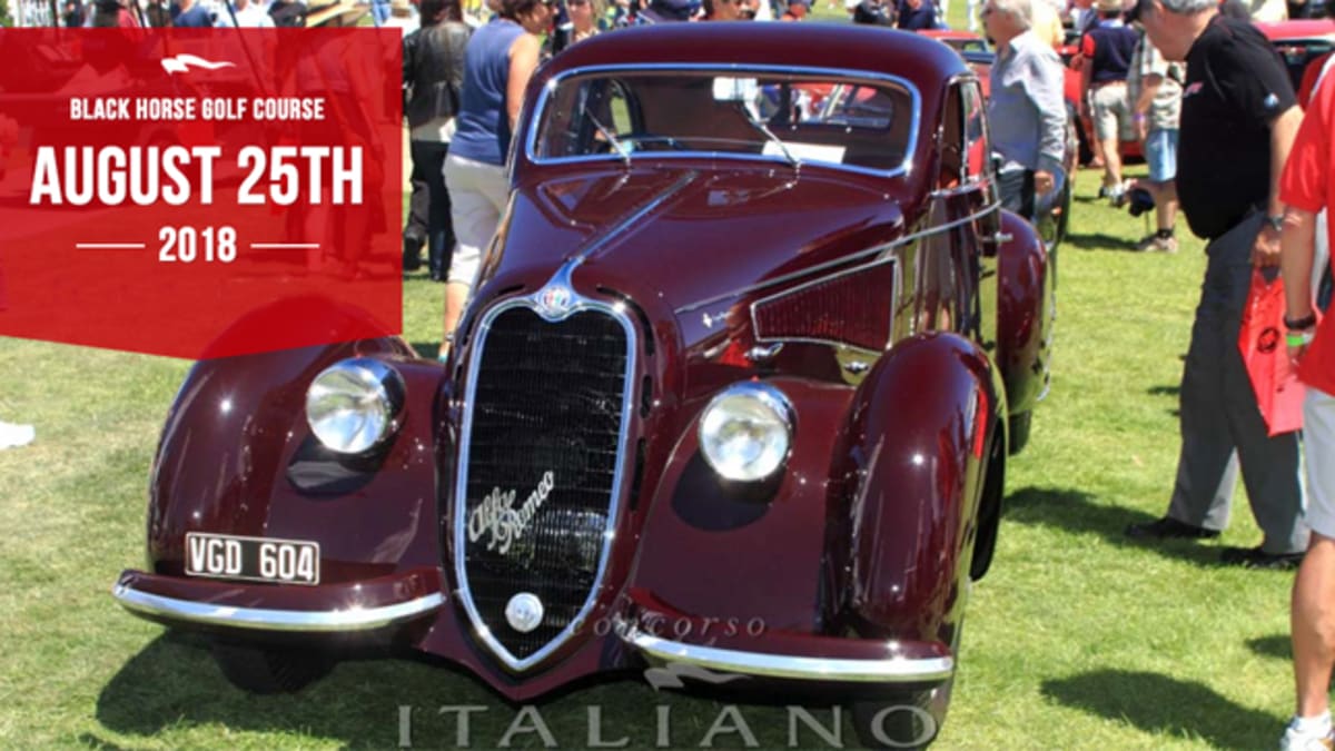 Concorso Italiano announces feature cars for 33rd annual event - Old Cars  Weekly