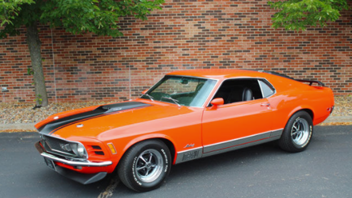 Car Of The Week 1970 Ford Mustang Mach 1 428 Cj Old Cars Weekly