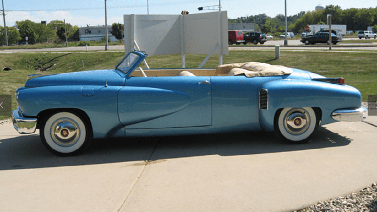 Controversial 1948 Tucker convertible for sale, again