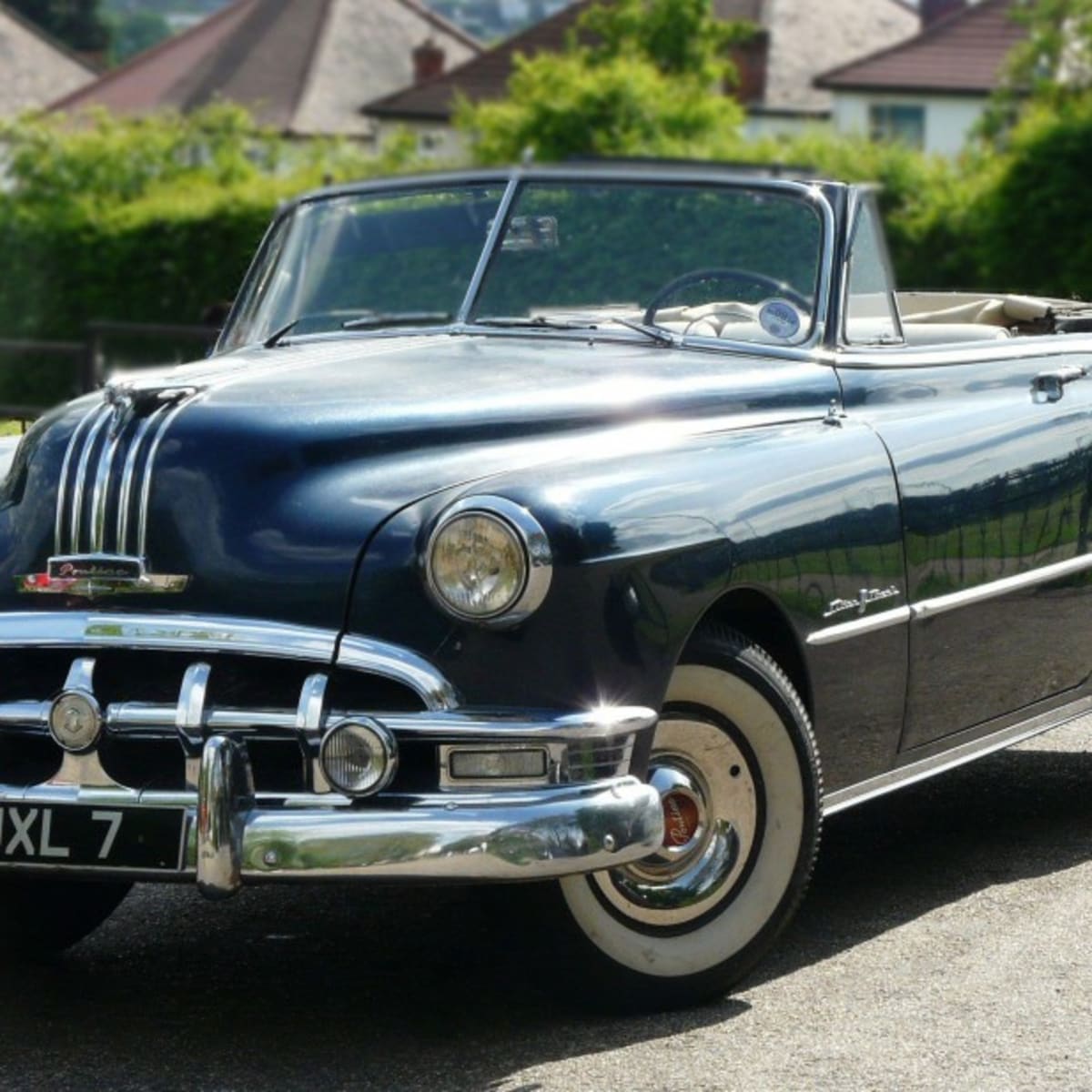 rolling stones 1950 pontiac convertible heads to auction old cars weekly rolling stones 1950 pontiac convertible