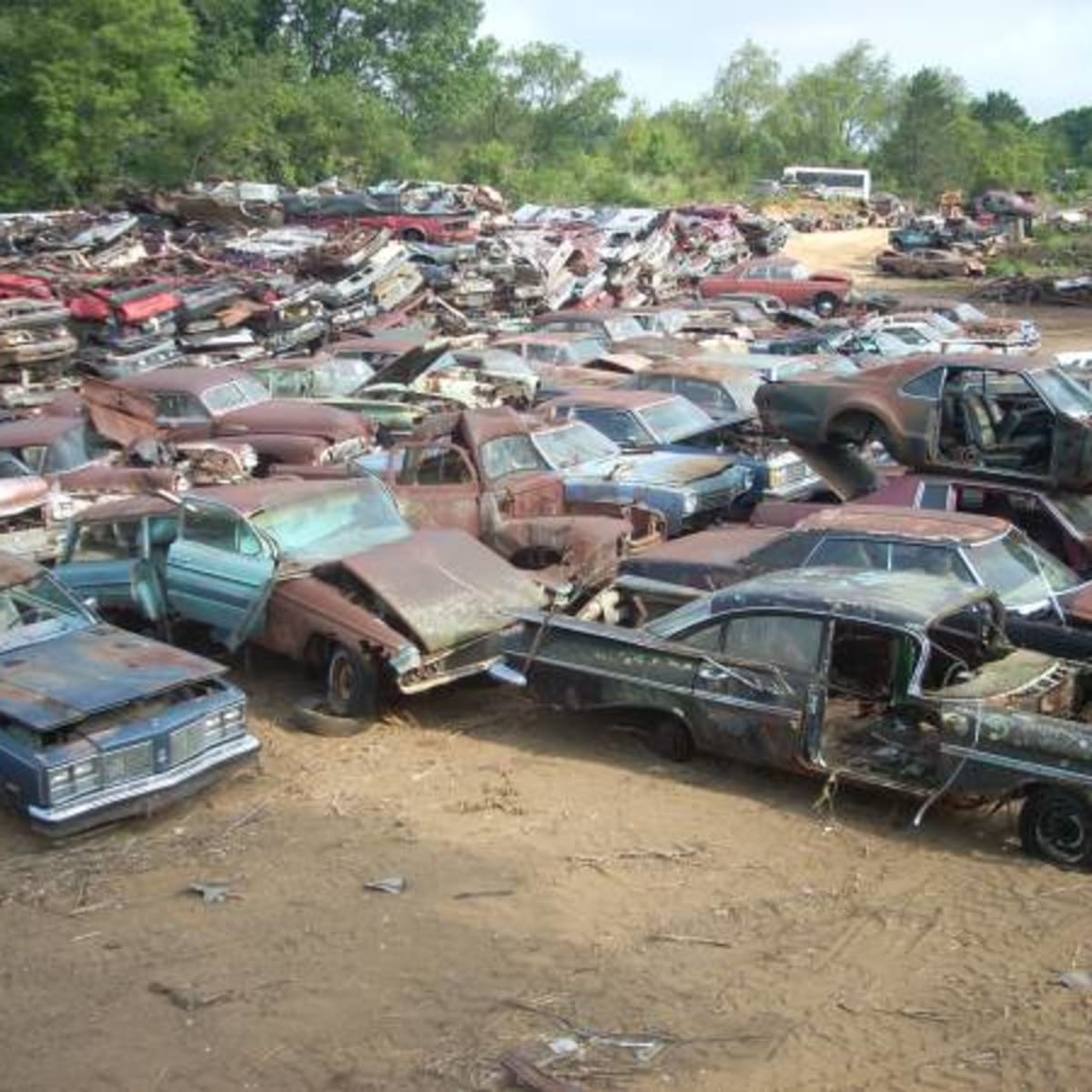 Vintage Junkyard Cars