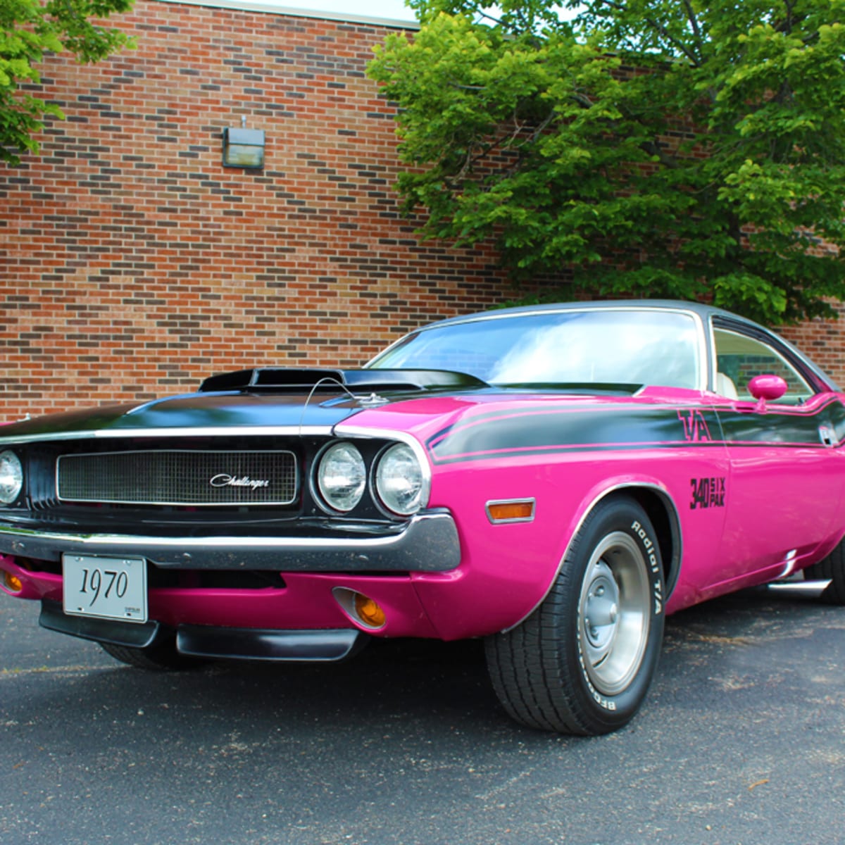 AUCTION: Super Rare Panther Pink 1970 Dodge Challenger T/A