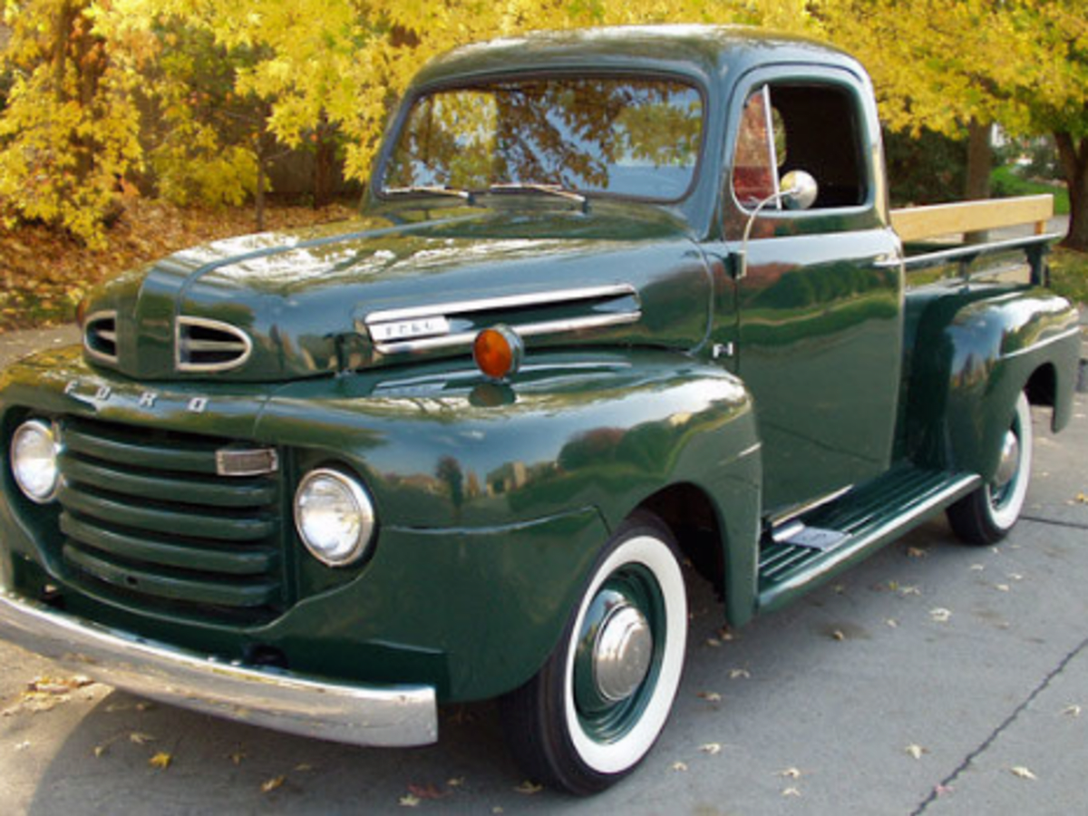 Car of the Week 1948 Ford F 1 Pickup Old Cars Weekly