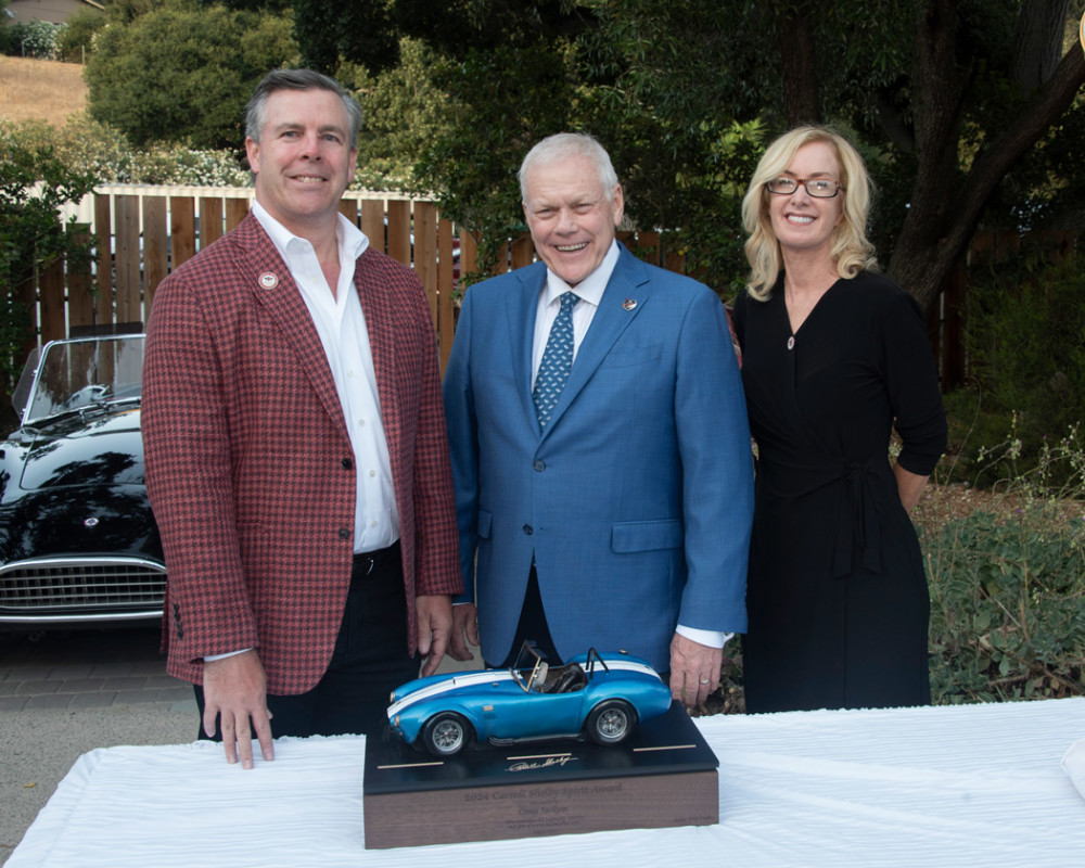 Carroll Shelby International honors Craig Jackson’s achievements with 2024 Carroll Shelby Spirit Award