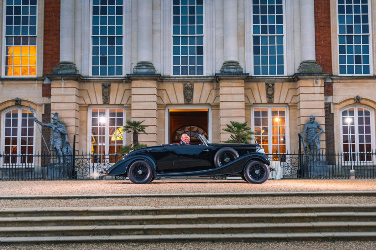 1937 Rolls-Royce Phantom III convertible by Inskip wins ‘Best In Show’ at UK's Concours of Elegance 2024