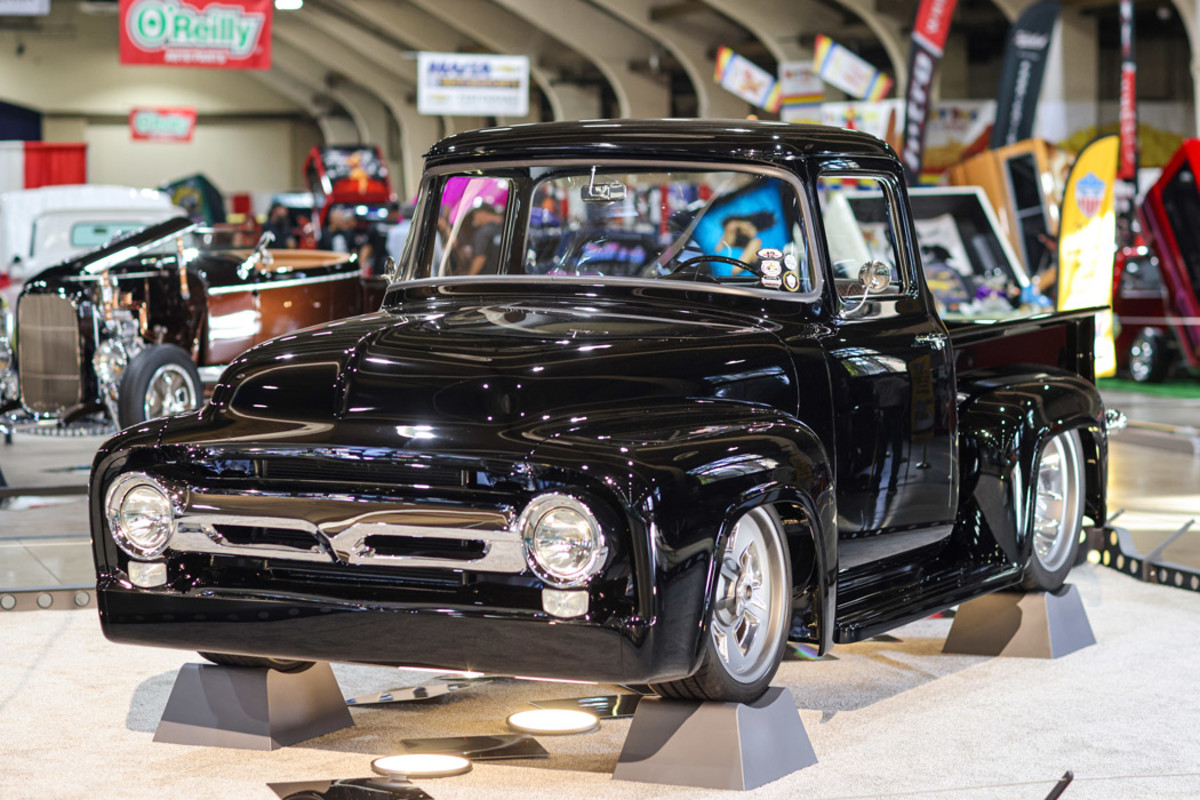 O’Reilly Auto Parts Grand National Truck Show crowns 1956 Ford F-100 as the 'World's Most Beautiful Truck'