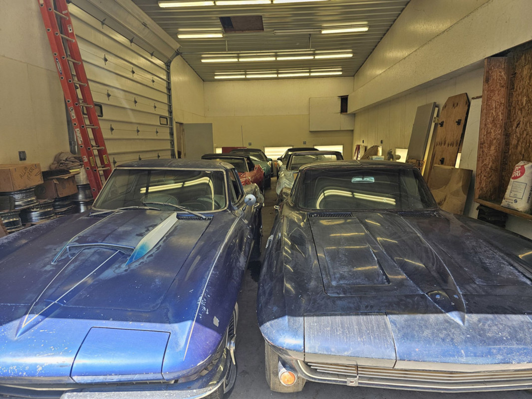 Corvettes unearthed - Amazing Barn Find!