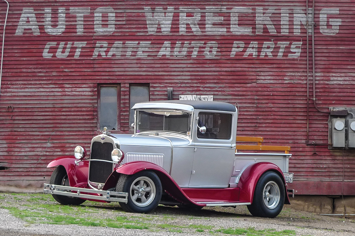 Hot Rod Henry and his 1930 Model A pickup