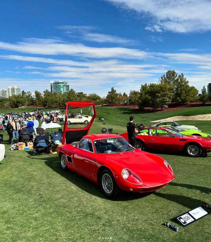 Audrain Collection's 1964 ATS 2500 GT tagged ‘Most Elegant Post War Car’ at 2024 Concours at Wynn Las Vegas