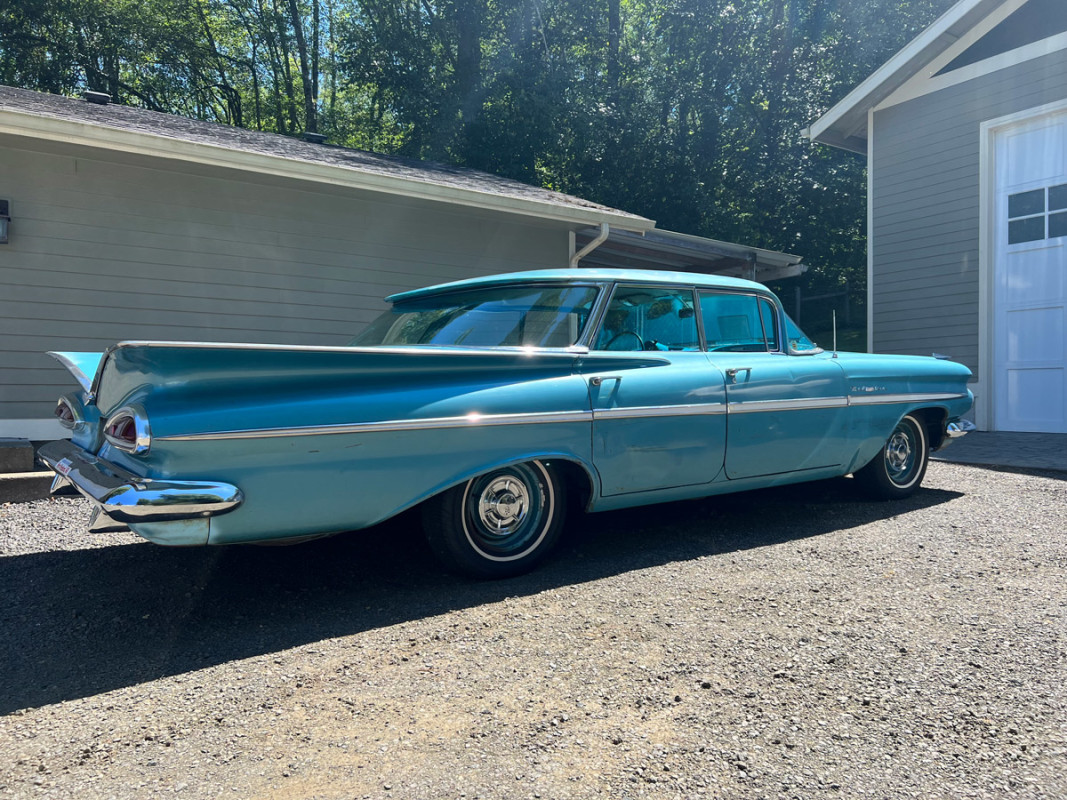 Old Cars Reader Wheels: 1959 Chevrolet Bel Air