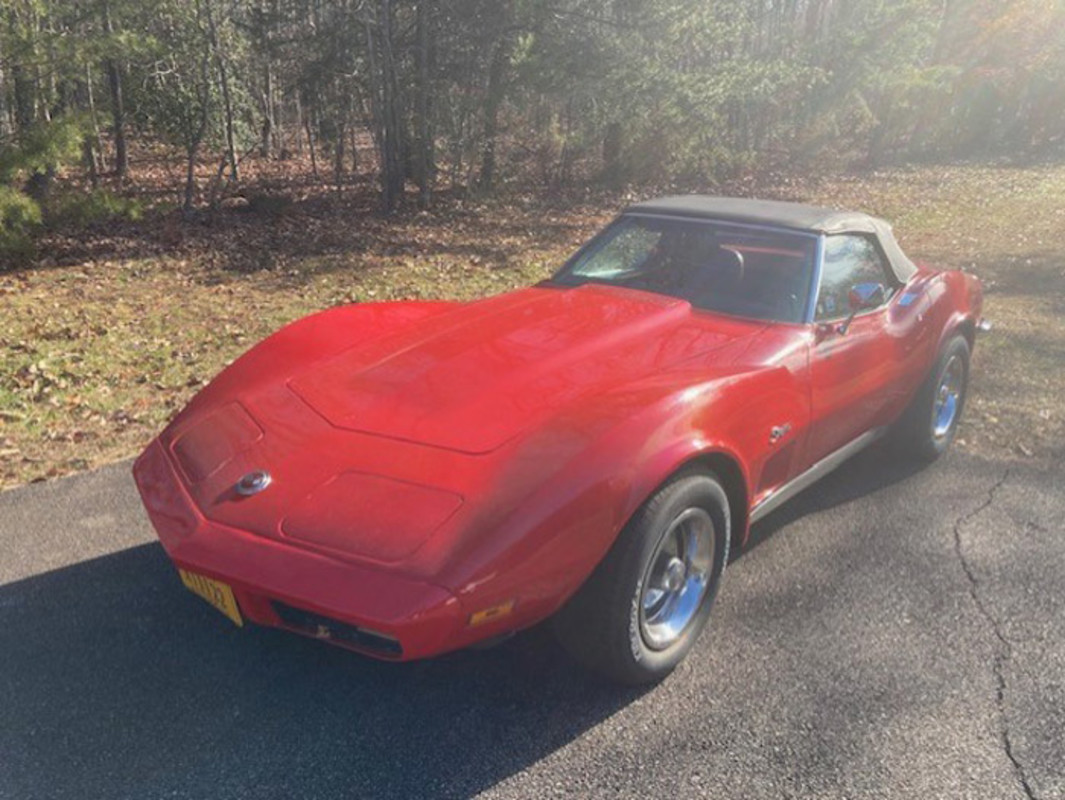 Old Cars Reader Wheels: 1973 Chevrolet Corvette convertible