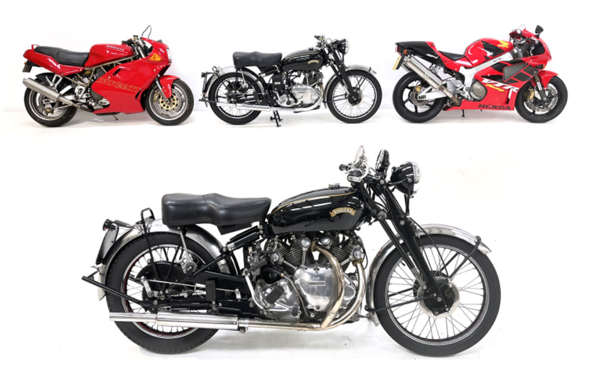 Bonhams Motorcycles hosting online sale with Brough Superior, Vincents, vintage cars and more January 17-27