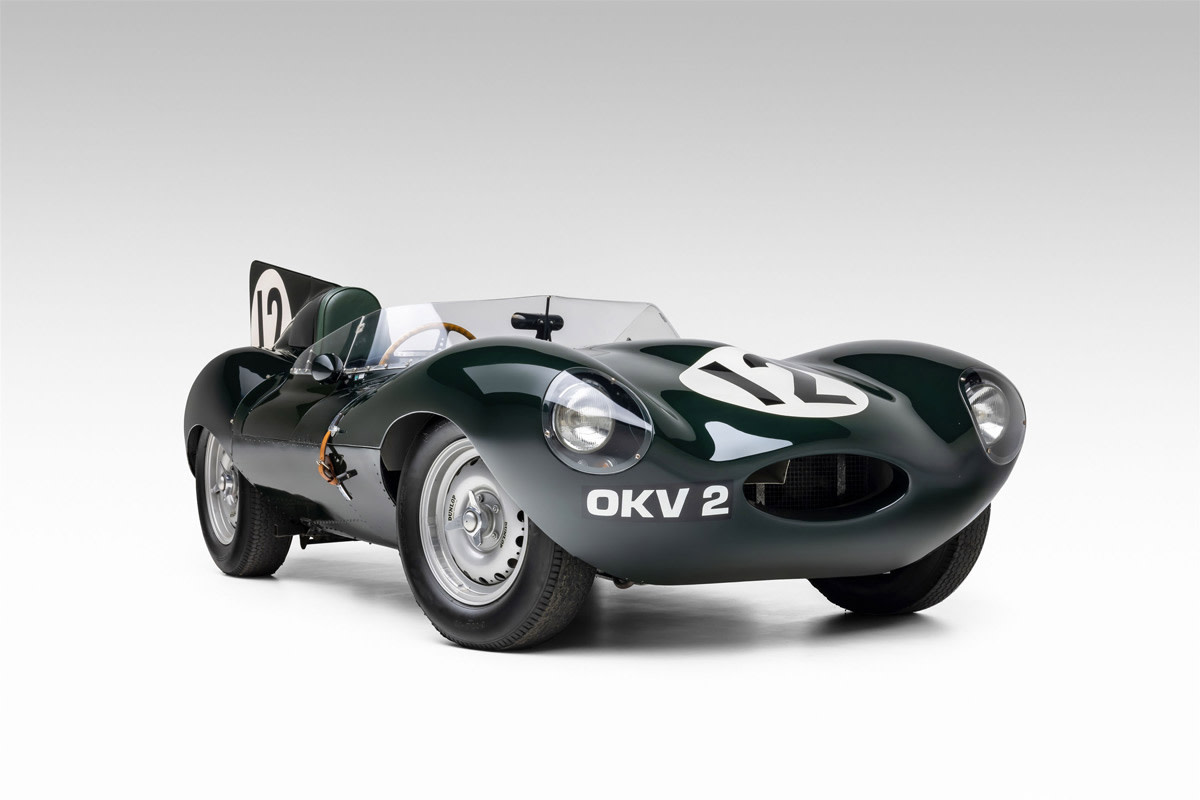 1954 Jaguar D-Type ‘OKV 2’ Works Competition car without reserve at 2025 Amelia Auction