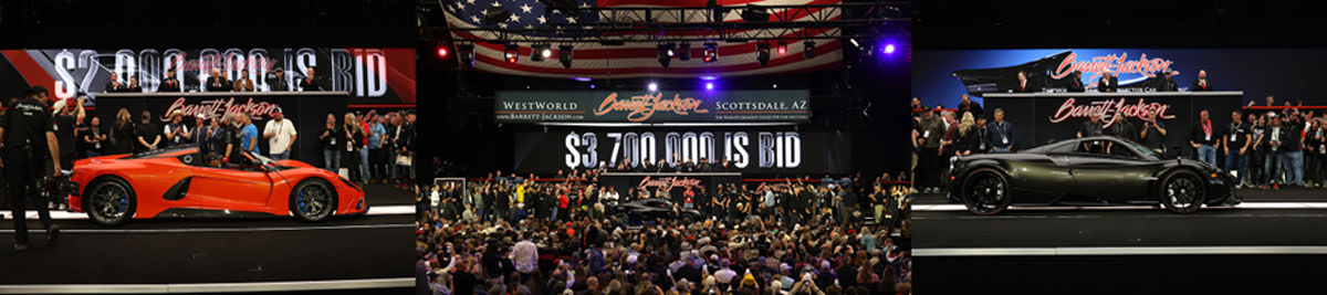 Barrett-Jackson rocked Scottsdale, surpassing more than $198 million in total auction sales with 100% no reserve collector car docket