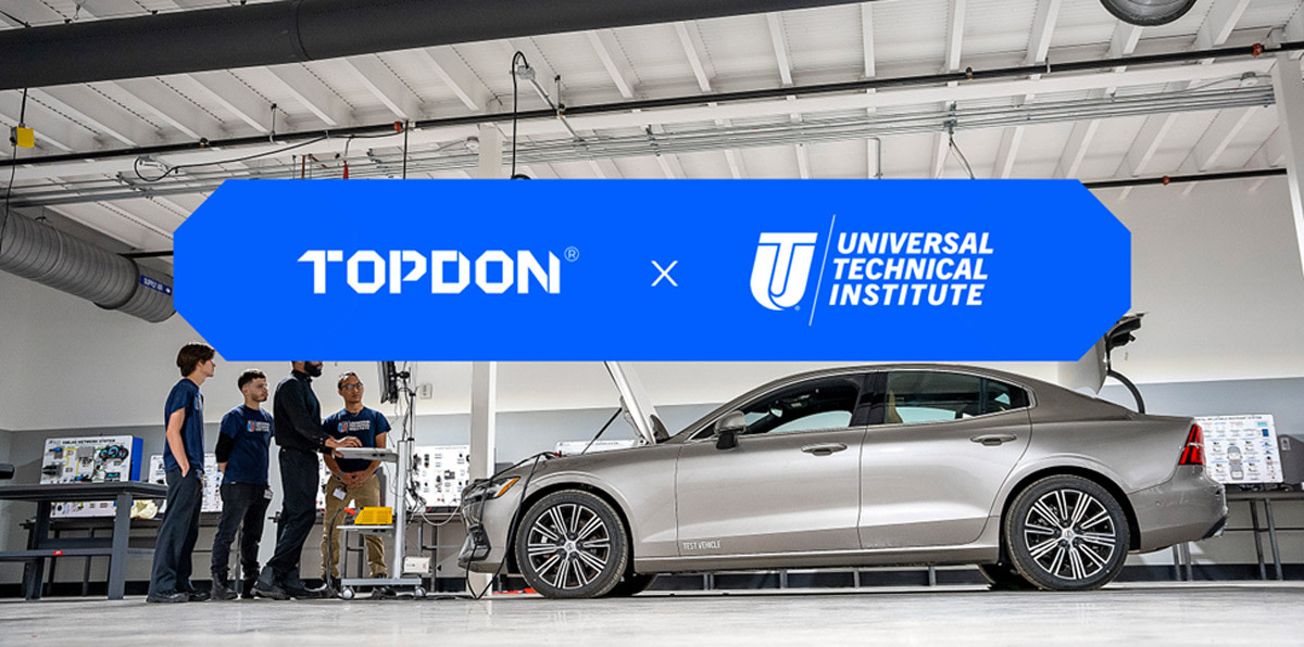 TOPDON US taps Universal Technical Institute as its first-ever partner for postsecondary transportation education