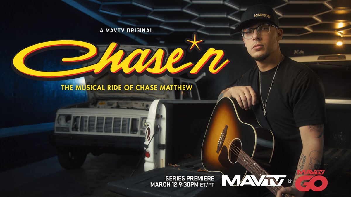 Platinum recording artist Chase Matthew makes television debut with Chase’n on MAVTV