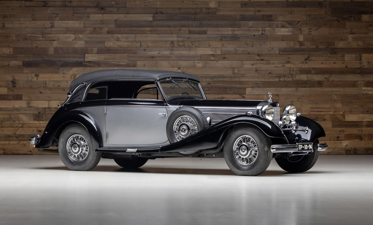 Worldwide's Enthusiast Auction touts biggest ever with a headliners including a 1937 Mercedes-Benz 540K Cabriolet, an iconic 1995 Ferrari F512 M and three diverse collections