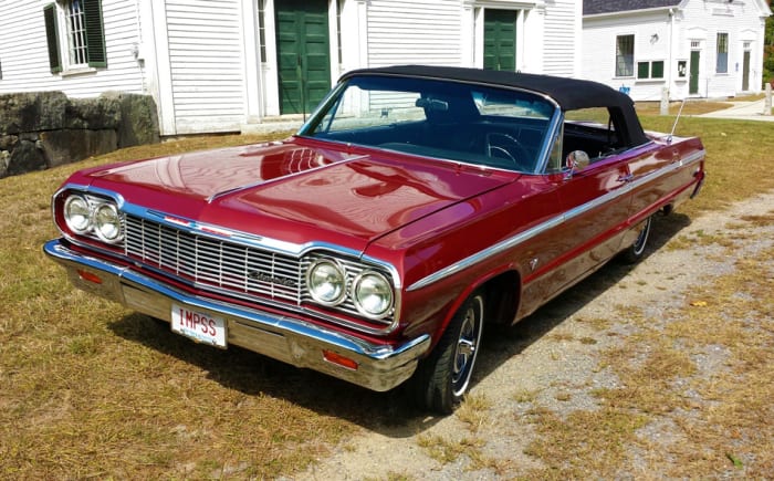 Old Cars Reader Wheels: 1964 Chevrolet Impala SS convertible - Old Cars ...