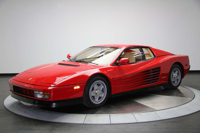 classic ferrari testarossa