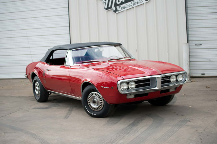 First and Second Firebird Pontiacs built restored and ready for Texas ...