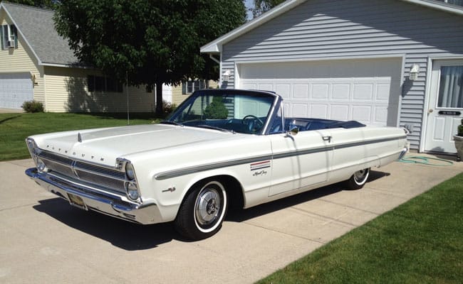 Car Of The Week: 1965 Plymouth Sport Fury Indy Pace Car - Old Cars Weekly