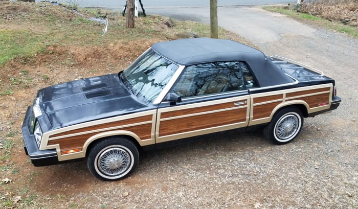 Car of the Week: 1984 Chrysler LeBaron Town and Country convertible ...