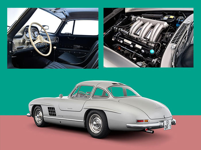 1955 メルセデスベンツ 300 SL ガルウィング