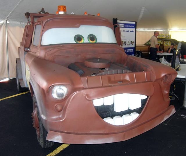 Collection 103+ Pictures what does mater say in cars Superb