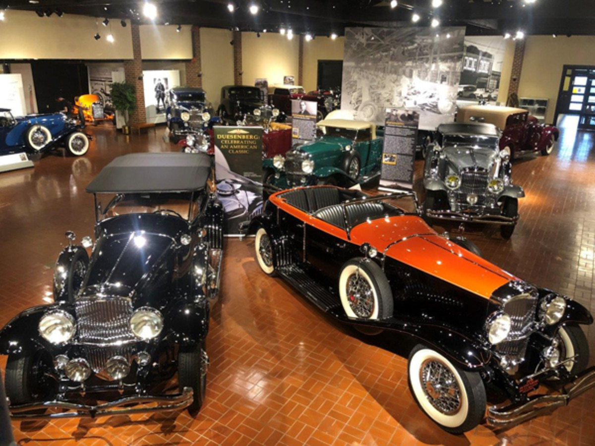 A 'Duesy' of an exhibit at the Gilmore Car Museum - Old Cars Weekly