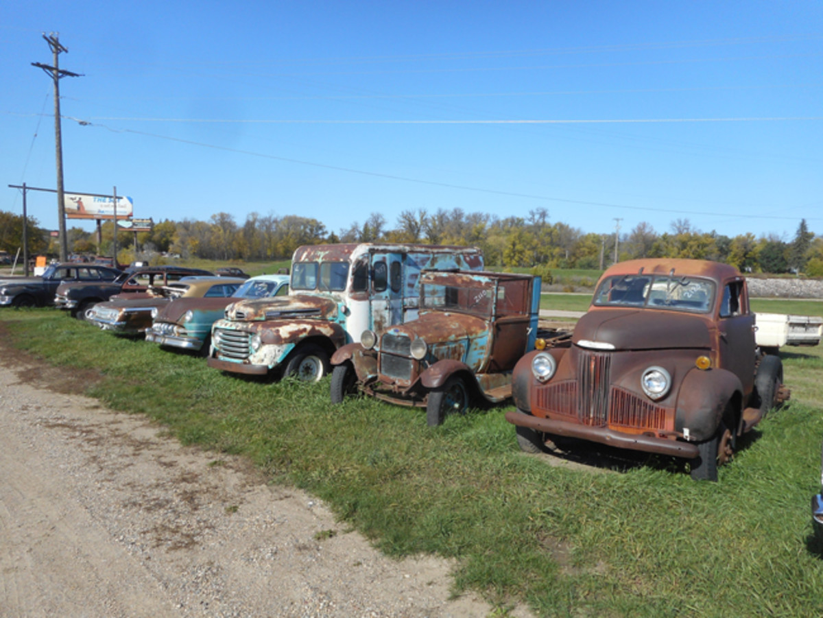 Parts & Projects: Dick's Auto In Minot, Nd - Old Cars Weekly