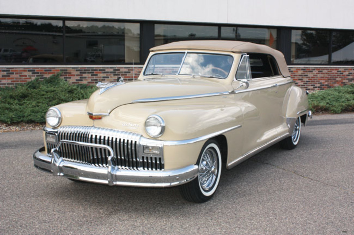 Car of the Week: 1948 DeSoto Custom convertible coupe - Old Cars Weekly