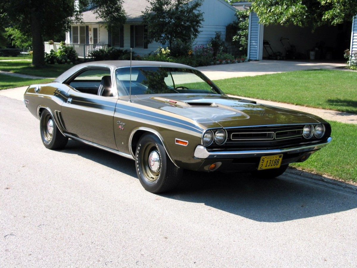 1971 ダッジ Challenger Hemi コンバーチブル Ontario スピードway