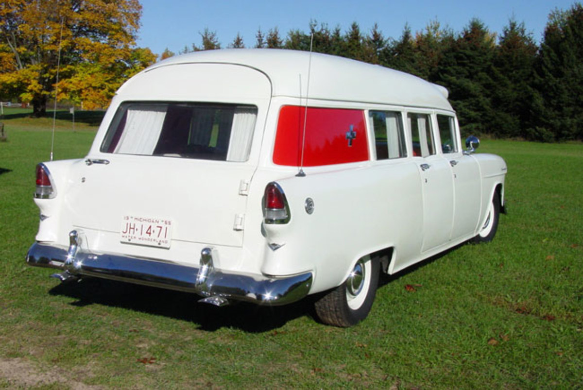 1955 Chevrolet One-Fifty Ambulance - Old Cars Weekly