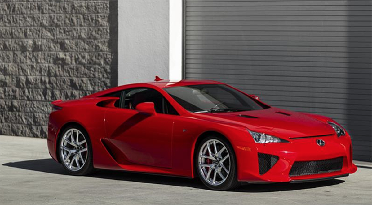 Lexus LFA sold for charity at Russo & Steele's Scottsdale auction - Old ...