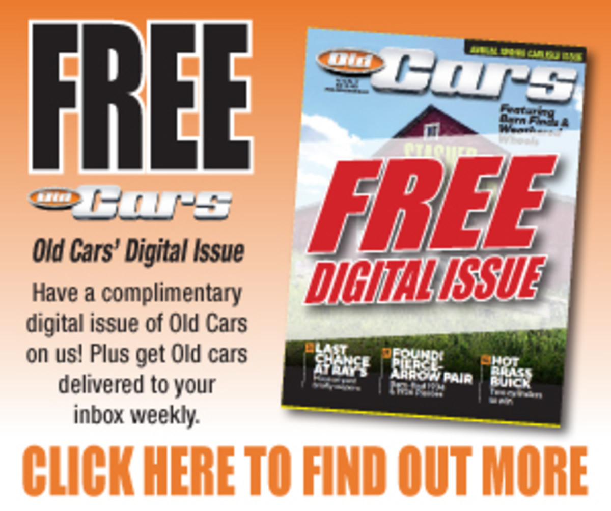 Old Cars FREE ISSUE Promo