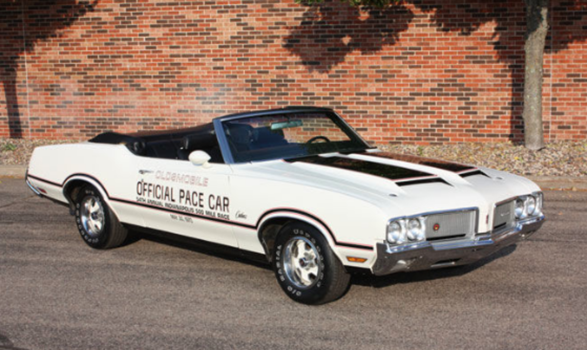 Car of the Week: 1970 Oldsmobile Cutlass Indy 500 Pace Car - Old Cars ...