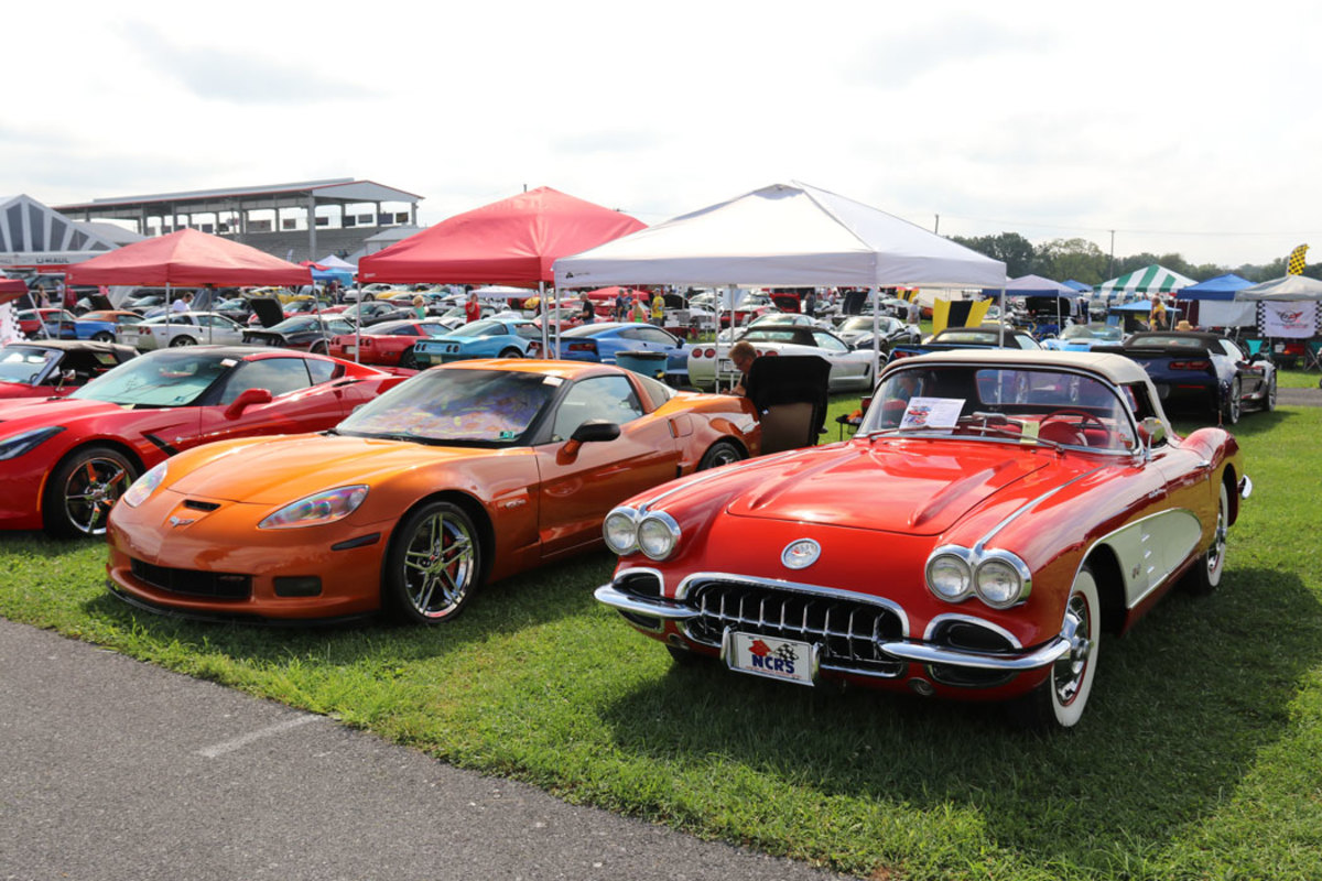 Corvettes at Carlisle 2023 82 Acres of Corvette excitement Old Cars