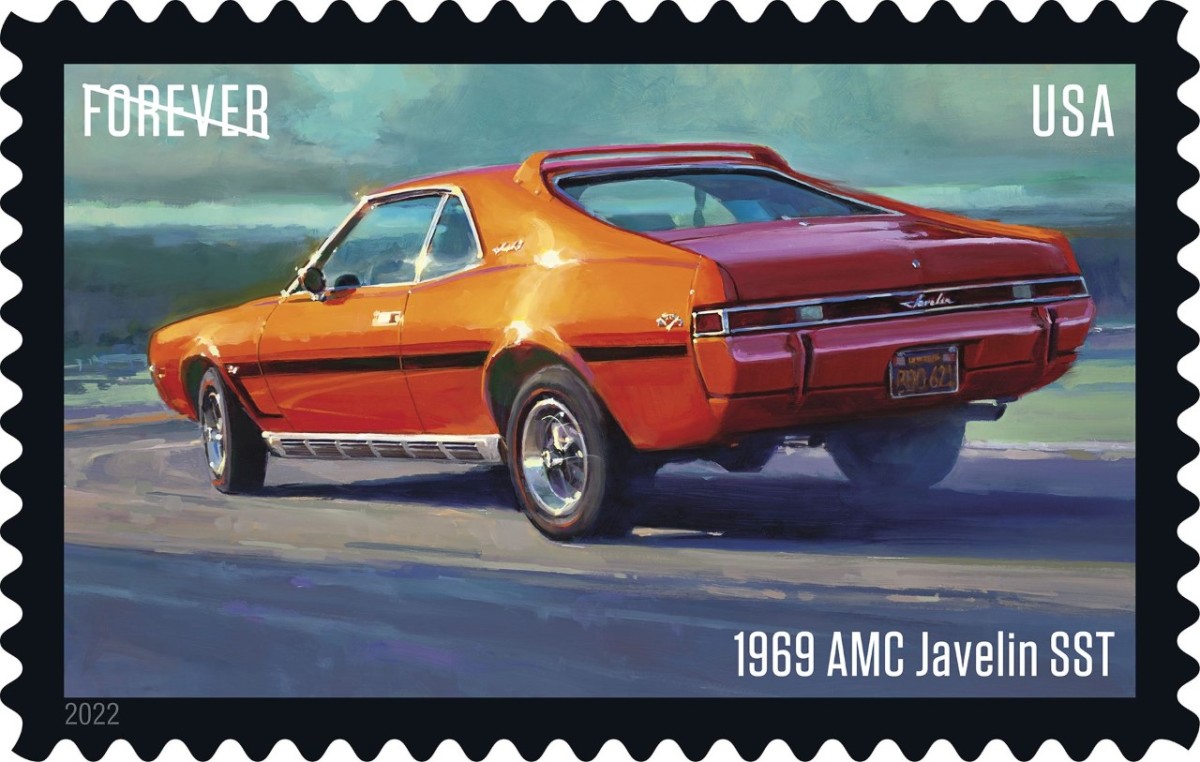 The U.S. Postal Service will offer new commemorative stamps celebrating  pony cars - Old Cars Weekly