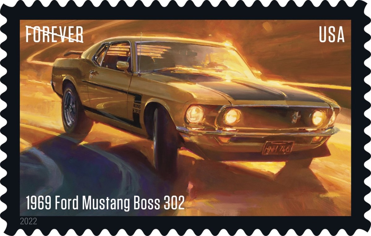 The U.S. Postal Service will offer new commemorative stamps celebrating  pony cars - Old Cars Weekly