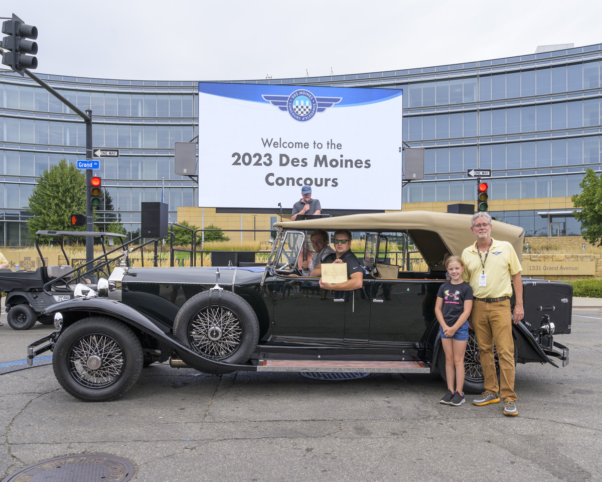 2023 Des Moines Concours d'Elegance totals record crowds, class