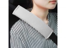 BAGILO Car Seat Belt Shoulder Pad Cover Car Safety Belt Pad(Blue
