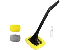 Windshield Cleaner, Microfiber Car window cleaner with 4 Reusable