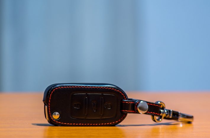 Key Case Multi-function Leather Key Case Car Key Bag For Faraday