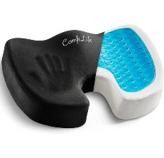 LARROUS Car Seat Cushion - Comfort Memory Foam Seat Cushion for
